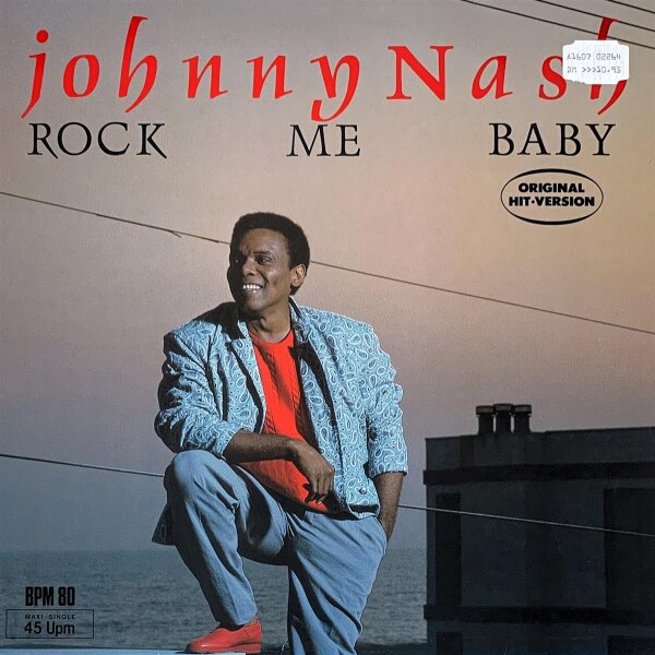 Johnny Nash - Rock Me Baby [12 Maxi] | Metronome - 883 734-1ME | Germany, 1986 | NM/EX