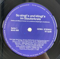 Various - So Singts Und Klingts Im Stauferkreis [LP] |...