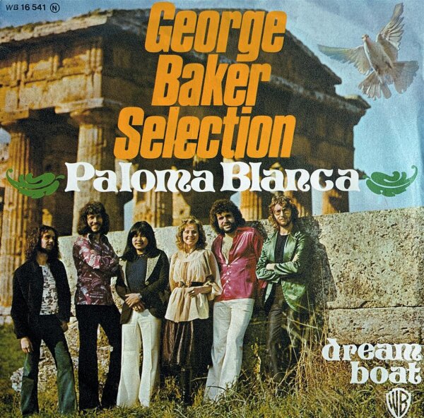 George Baker Selection - Paloma Blanca [7 Single] | Warner Bros. Records - WB 16 541 | Germany, 1975 | EX/EX