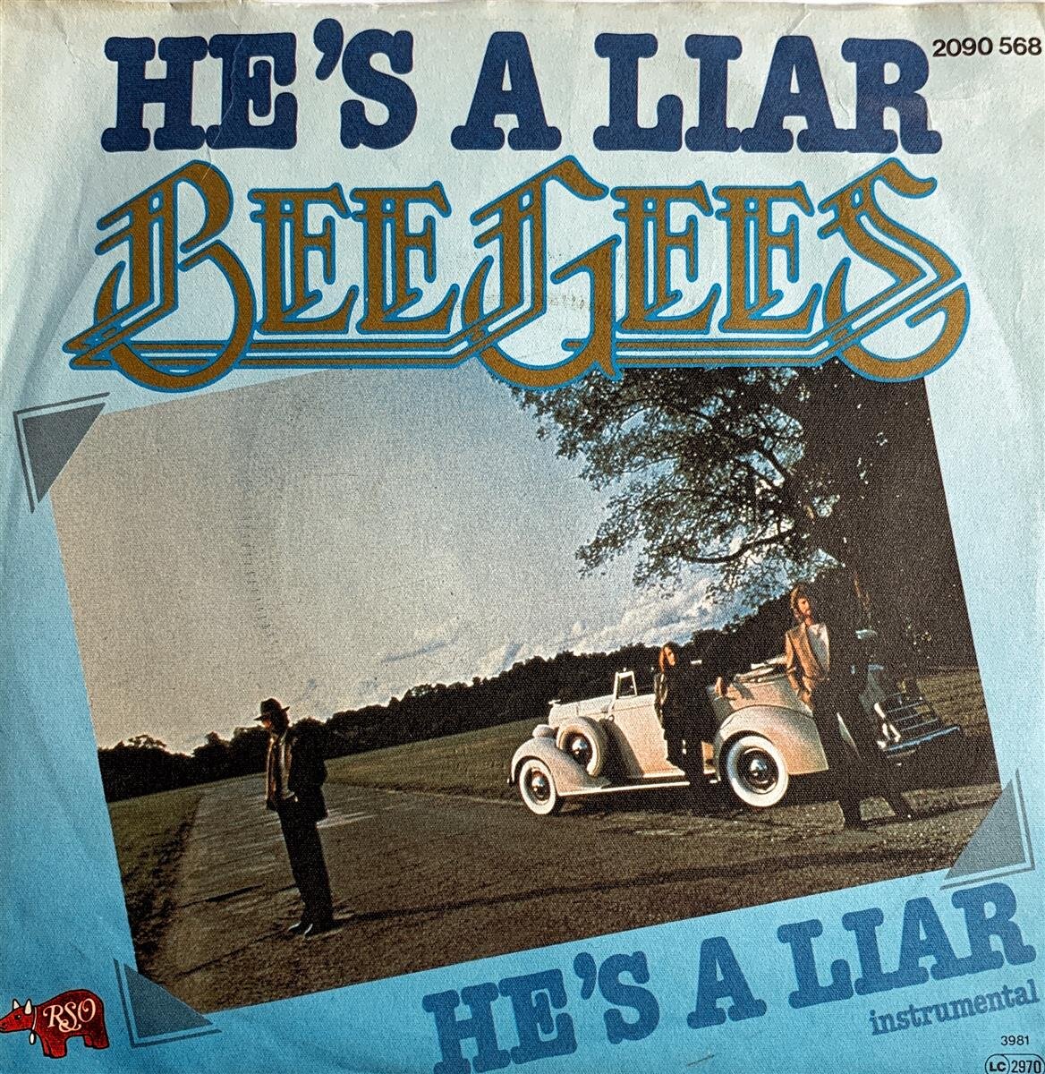 Bee Gees - He's A Liar [Vinyl 7'' Single], 4,90