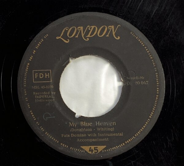 Fats Domino - My Blue Heaven [Vinyl 7 Single]