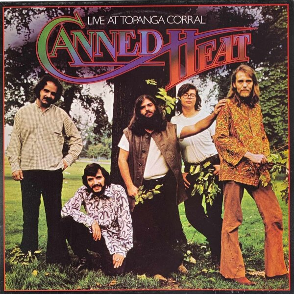 Canned Heat - Live At Topanga Corral [LP] | DJM Records - DJB 26072 | UK, 1976 | EX/VG+