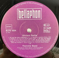 Thommie Bayer - Silchers Rache [LP] | Bellaphon - BLPS 3324 | Germany, 1978 | NM/EX