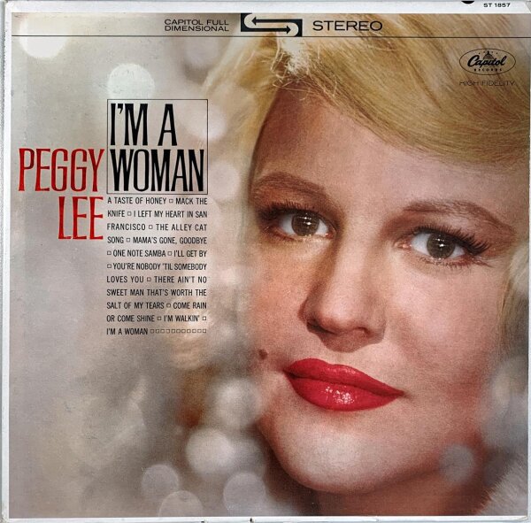 Peggy Lee - Im A Woman [LP] | Capitol Records - ST 1857 | US, 1963 | VG/VG