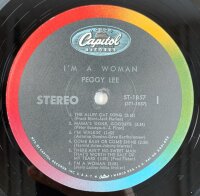 Peggy Lee - Im A Woman [LP] | Capitol Records - ST 1857 | US, 1963 | VG/VG