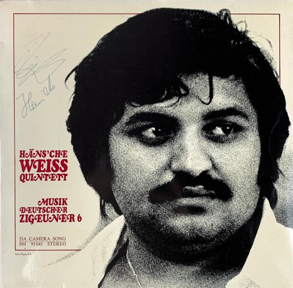 Hänsche Weiss Quintett - Musik Deutscher Zigeuner 6 [LP] | Da Camera Song - SM 95045 | Germany, 1974 | VG+/EX