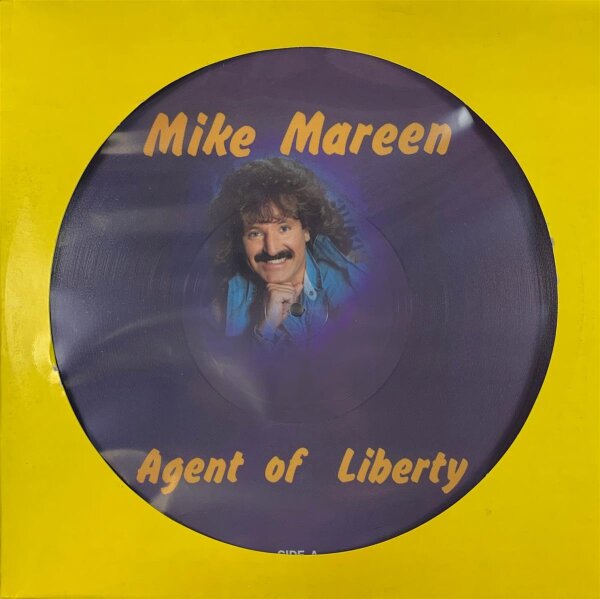 Mike Mareen - Agent Of Liberty  [LP] | Nightn Day Records - 5567 P | Germany, 1986 | NM/EX