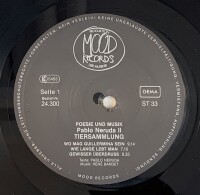 Poesie Und Musik - Pablo Neruda 2 - Tiersammlung [LP] |...