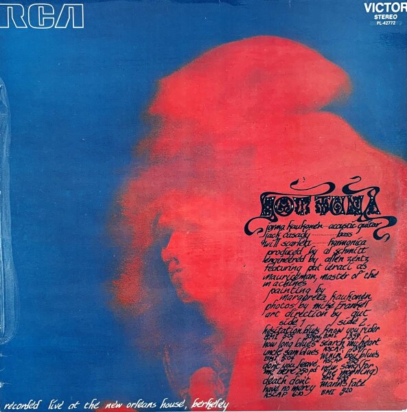 Hot Tuna  - Same [LP] | RCA - PL-42772 | Spain, 1979 | EX/VG