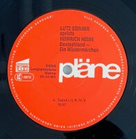 Lutz Görner Spricht Heinrich Heine - Deutschland - Ein Wintermärchen [Vinyl LP]