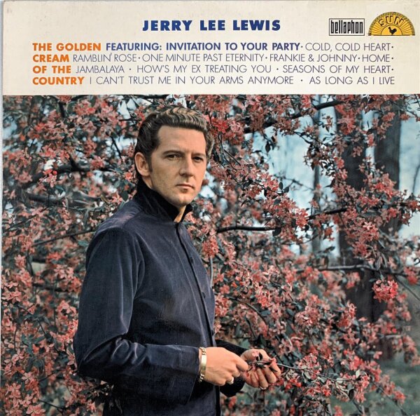 Jerry Lee Lewis - The Golden Cream Of The Country [LP] | Bellaphon - BI 1584 | Germany | NM/EX