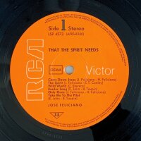 José Feliciano - That The Spirit Needs [LP] | RCA...