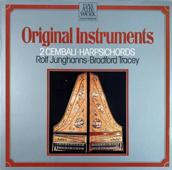 Rolf Junghanns, Bradford Tracey - 2 Cembali • Harpsichords [LP] | Telefunken - 6.42633 AP | Germany, 1981 | NM/EX