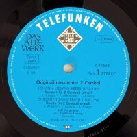 Rolf Junghanns, Bradford Tracey - 2 Cembali •...