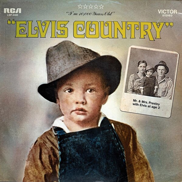 Elvis Presley - Elvis Country [LP] | RCA - LSP 4460 | Germany | VG-/VG-