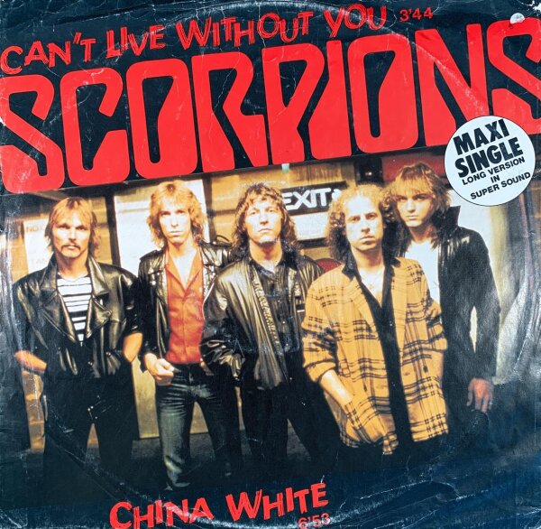 Scorpions - Cant Live Without You [12 Maxi] | Harvest - K062-64 725 | Germany, 1982 | G/G