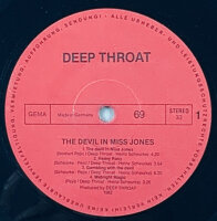 Deep Throat - The Devil In Miss Jones [Vinyl LP]