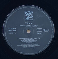 Tank - Power Of The Hunter [LP] | Kamaflage Records -...