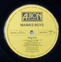 Mamas Boys - Plug It In [LP] | Albion - 2374 213 |...