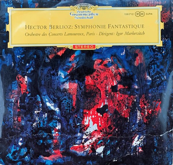 Hector Berlioz - Igor Markevitch - Symphonie Fantastique [LP] | Deutsche Grammophon - SLPM 138 712 | Germany, 1964 | VG/G