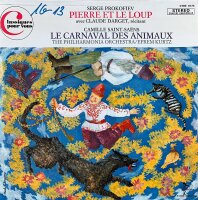 Serge Prokofiev - Camille Saint-Saëns - Pierre Et Le Loup - Le Carnaval Des Animaux [LP] | Trianon - CTRE 6173 | France, 1968 | NM/VG