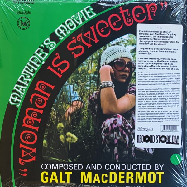 Galt MacDermot  - Woman Is Sweeter (Original Soundtrack) [Vinyl LP]