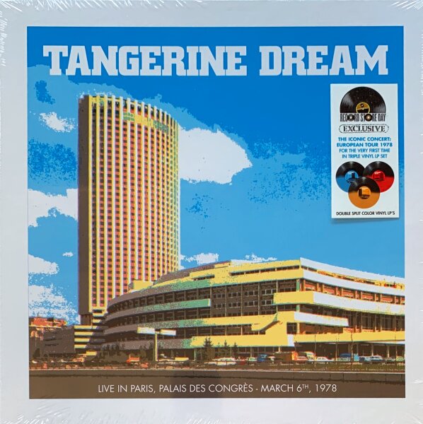 Tangerine Dream - Live In Paris, Palais Des Congres: March 6Th, 1978 [Vinyl LP Box Set]