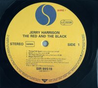 Jerry Harrison - The Red And The Black [Vinyl LP]