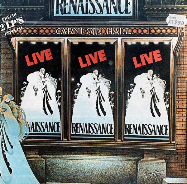 Renaissance - Live At Carnegie Hall [2LP] | RCA Victor - BTM 2001 | Spain, 1977 | NM/VG