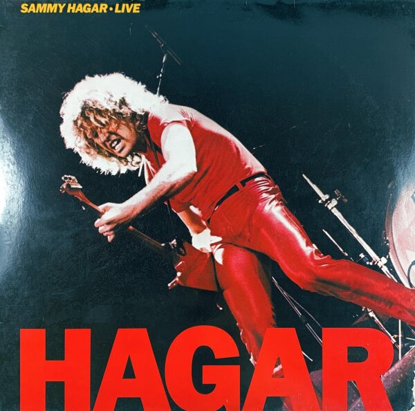 Sammy Hagar - Sammy Hagar Live [LP] | Capitol Records - 1C 064 7122991 | Germany, Nov 10, 1983 | EX/VG