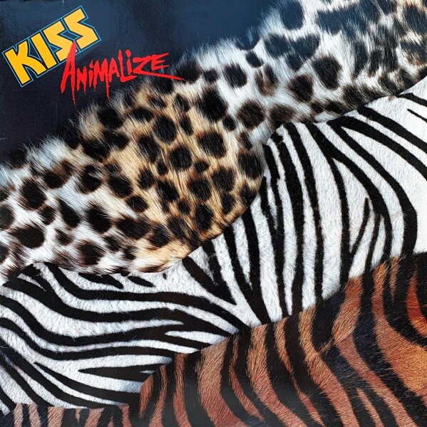 Kiss - Animalize [LP] | Casablanca - 822 495-1 Q | Germany, 1984 | EX/VG
