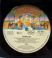 Kiss - Animalize [LP] | Casablanca - 822 495-1 Q | Germany, 1984 | EX/VG