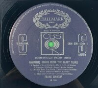 Frank Sinatra - Romantic Songs From The Early Years [LP]...