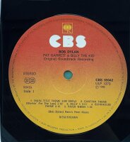 Bob Dylan - Pat Garrett & Billy The Kid [LP] | CBS -...