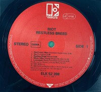 Riot - Restless Breed [LP] | Elektra - ELK K 52 398 |...
