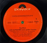 Roy Black - Live-Aufnahme Seiner Großen Tournee [Vinyl LP]