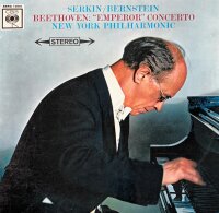 Beethoven / Serkin, Bernstein, The New York Philharmonic Orchestra - Concerto No. 5 In E-Flat Major For Piano And Orchestra, Op. 73 (Emperor) [Vinyl LP]