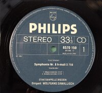 Franz Schubert - Symphonien Nr. 8 & 4 [LP] | Philips...