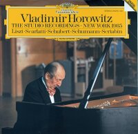 Vladimir Horowitz - The Studio Recordings - New York 1985: Liszt · Scarlatti · Schubert · Schumann · Scriabin [LP] | Deutsche Grammophon - 419 217-1 | Europe, 1986 | NM/EX