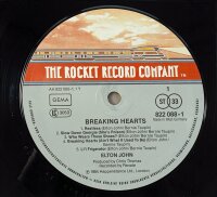 Elton John - Breaking Hearts [Vinyl LP]