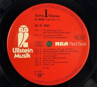 No Artist - Hi-Fi Test [LP] | RCA - RL 30738 | Germany,...