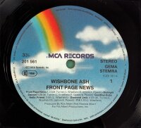 Wishbone Ash - Front Page News [Vinyl LP]