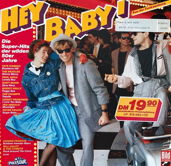 Various - Hey Baby! Die Super-Hits Der Wilden 50er Jahre [Vinyl LP]