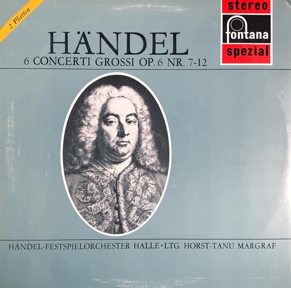 Händel - 6 Concerti Grossi Op. 6 Nr. 7-12 [LP] | Fontana - 700 167/68 WGY | Netherlands | VG+/VG