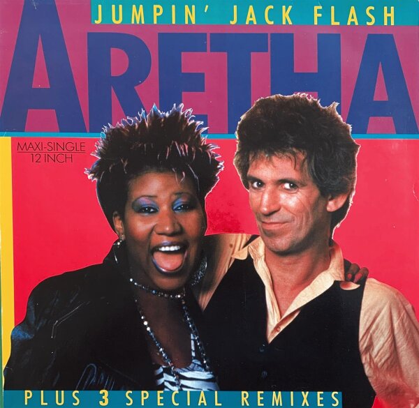 Aretha Franklin - Jumpin Jack Flash [12 Maxi] | Arista - 608 536 | Europe, 1986 | NM/EX