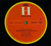 Beethoven - Symphonie Nr. 2 / Ouvertüren [LP] |...