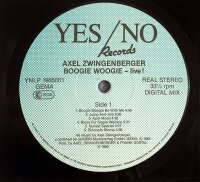 Axel Zwingenberger - Boogie Woogie Live [Vinyl LP]