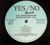 Axel Zwingenberger - Boogie Woogie Live [Vinyl LP]