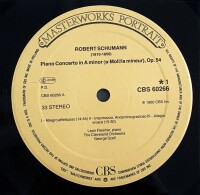 Schumann, Grieg - Leon Fleisher, George Szell - Piano Concertos [LP] | CBS - CBS 60266 | Netherlands, 1983 | NM/VG