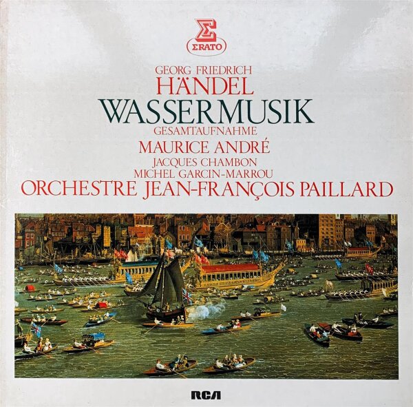 Georg Friedrich Händel, Orchestre De Chambre Jean-François Paillard, Maurice André - Wassermusik [LP] | Erato - ZL 30729 | Germany, 1973 | NM/EX